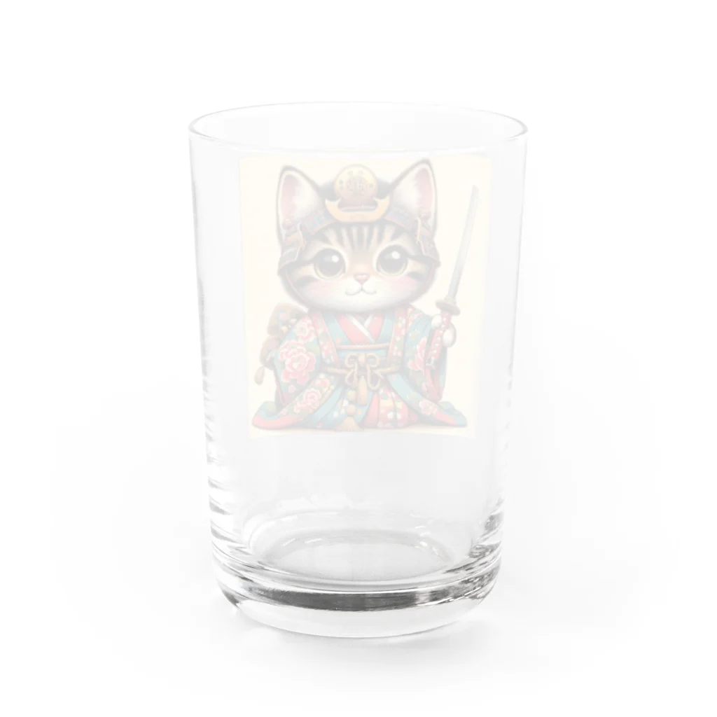 SAMURAIのネコSAMURAI Water Glass :back