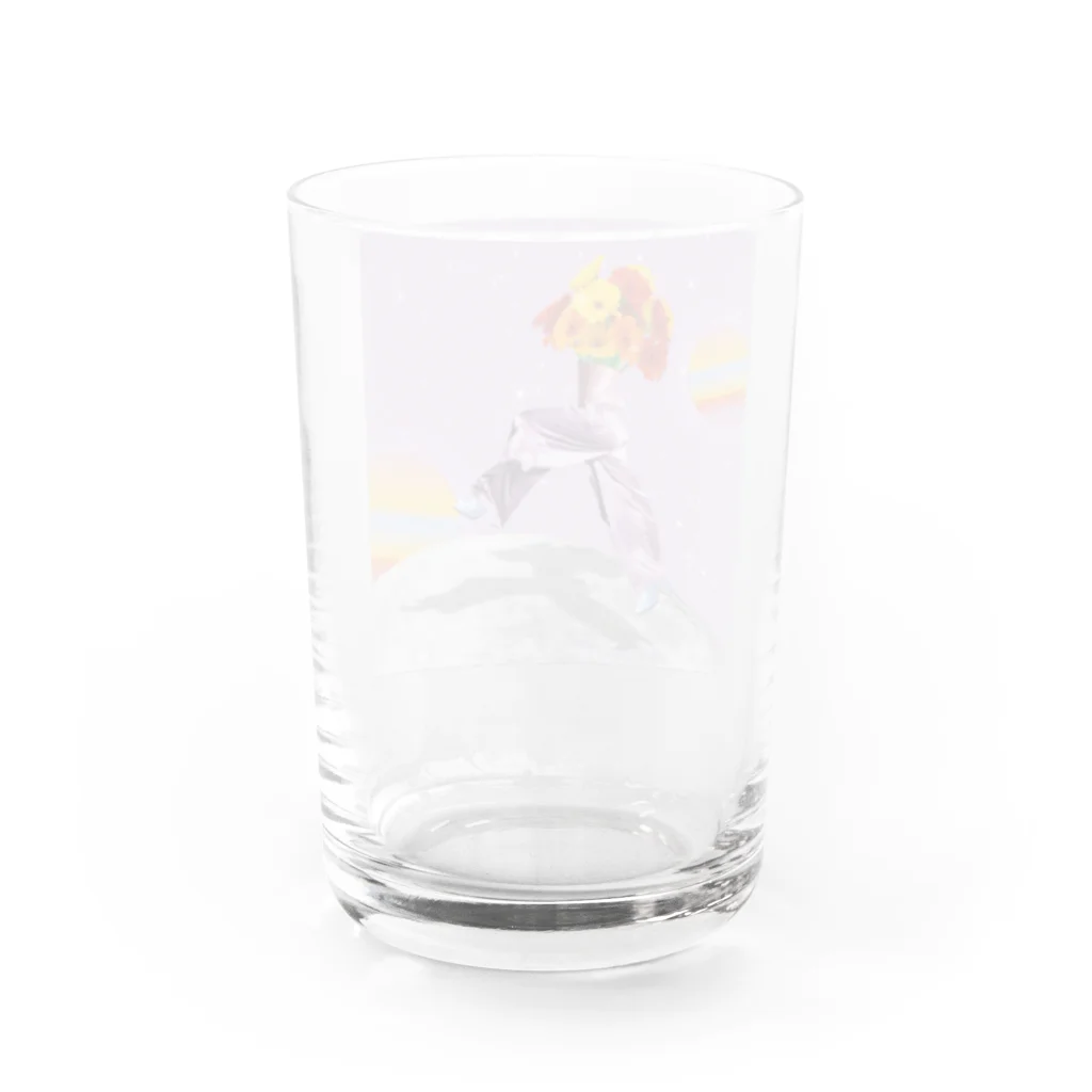 ERiMARi'SHOPのPoppin'ピンクパープル Water Glass :back