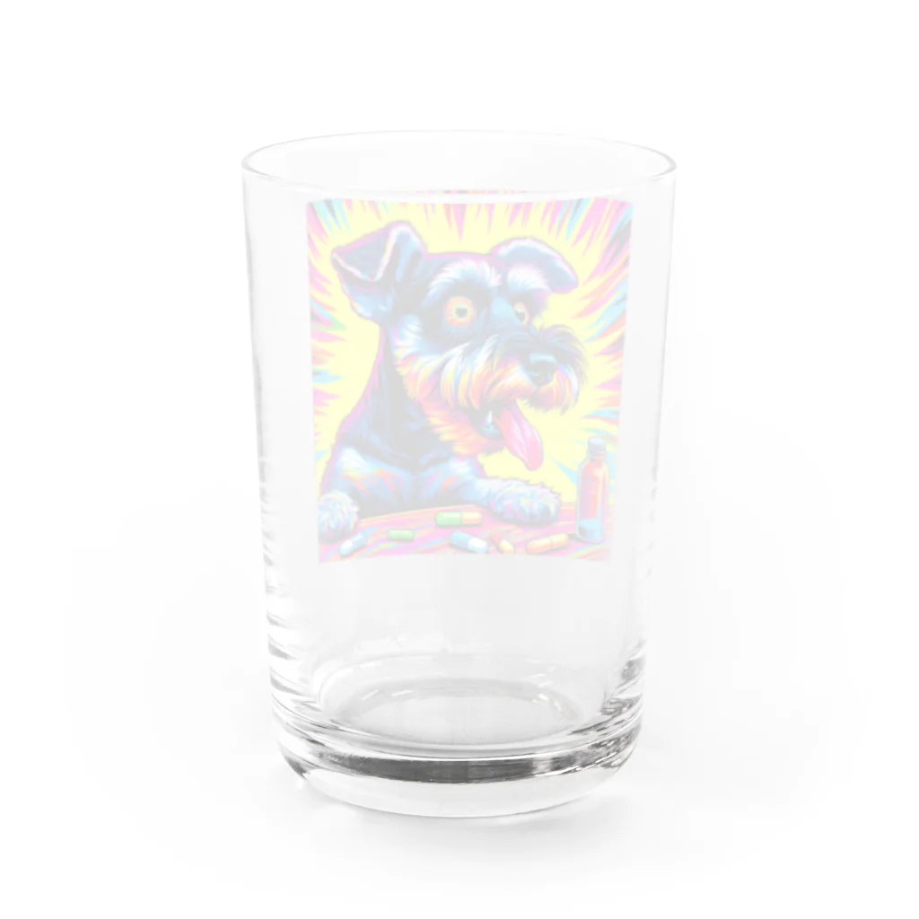 ShindainuのGANGIMARI Water Glass :back