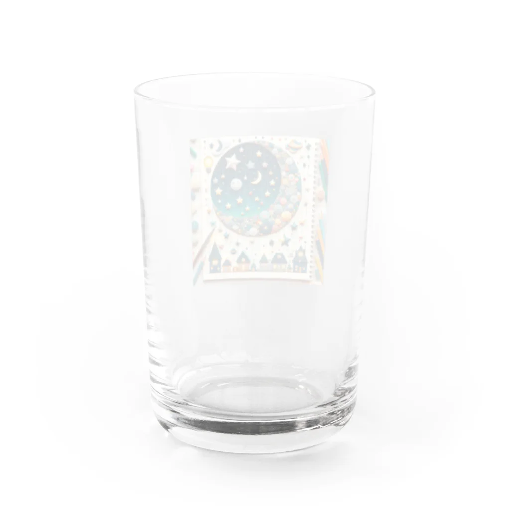 Mizのゆるハウスの夜空の煌き✨ Water Glass :back