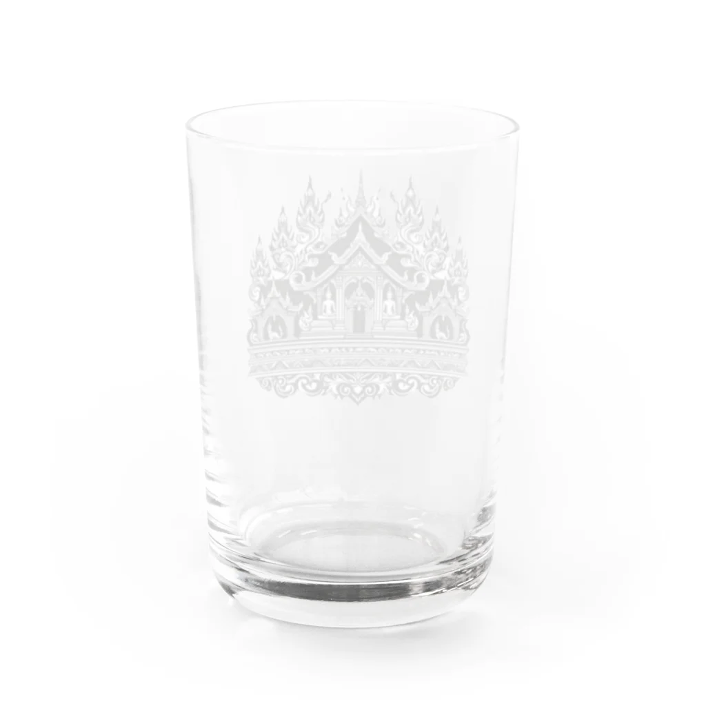 🐘Ganesha Shop🪷のタイ風デザイングッズ Water Glass :back