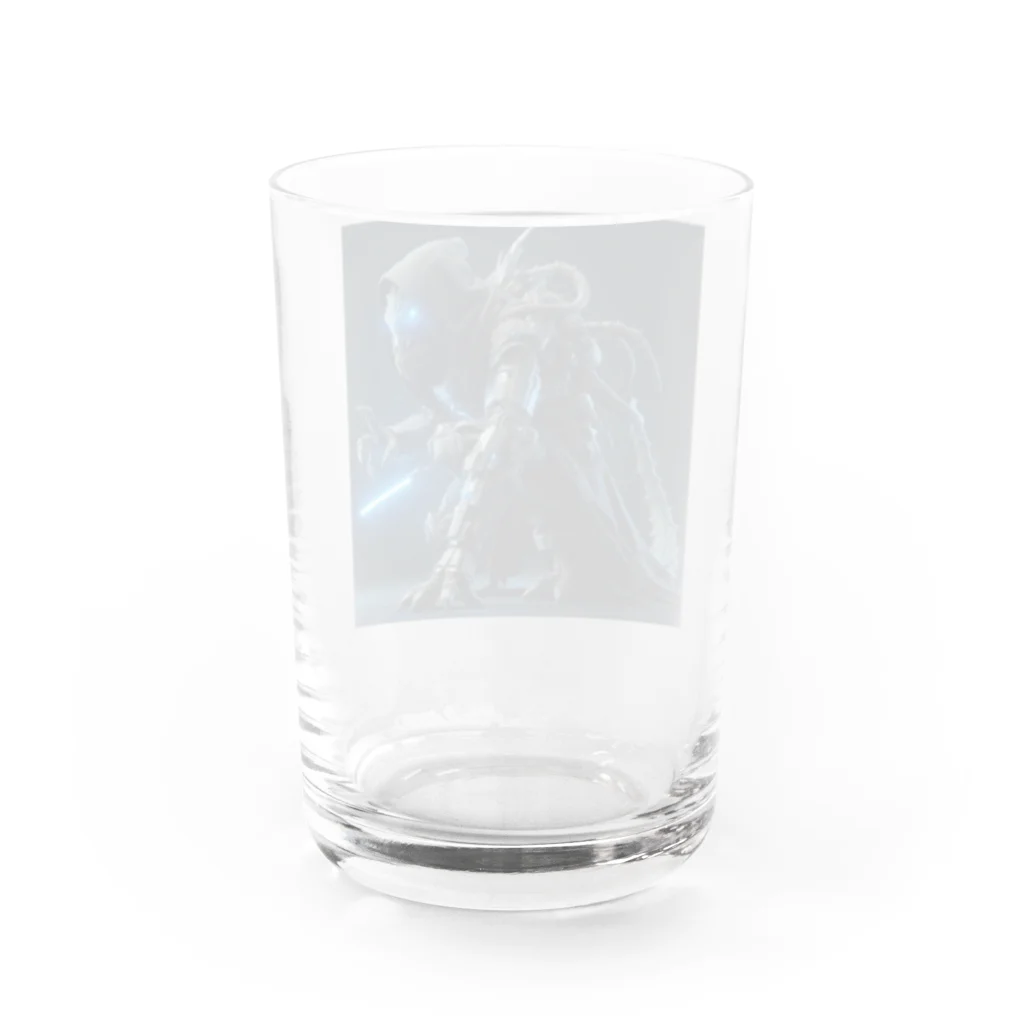 suzuri18026のドラゴンアーマー Water Glass :back