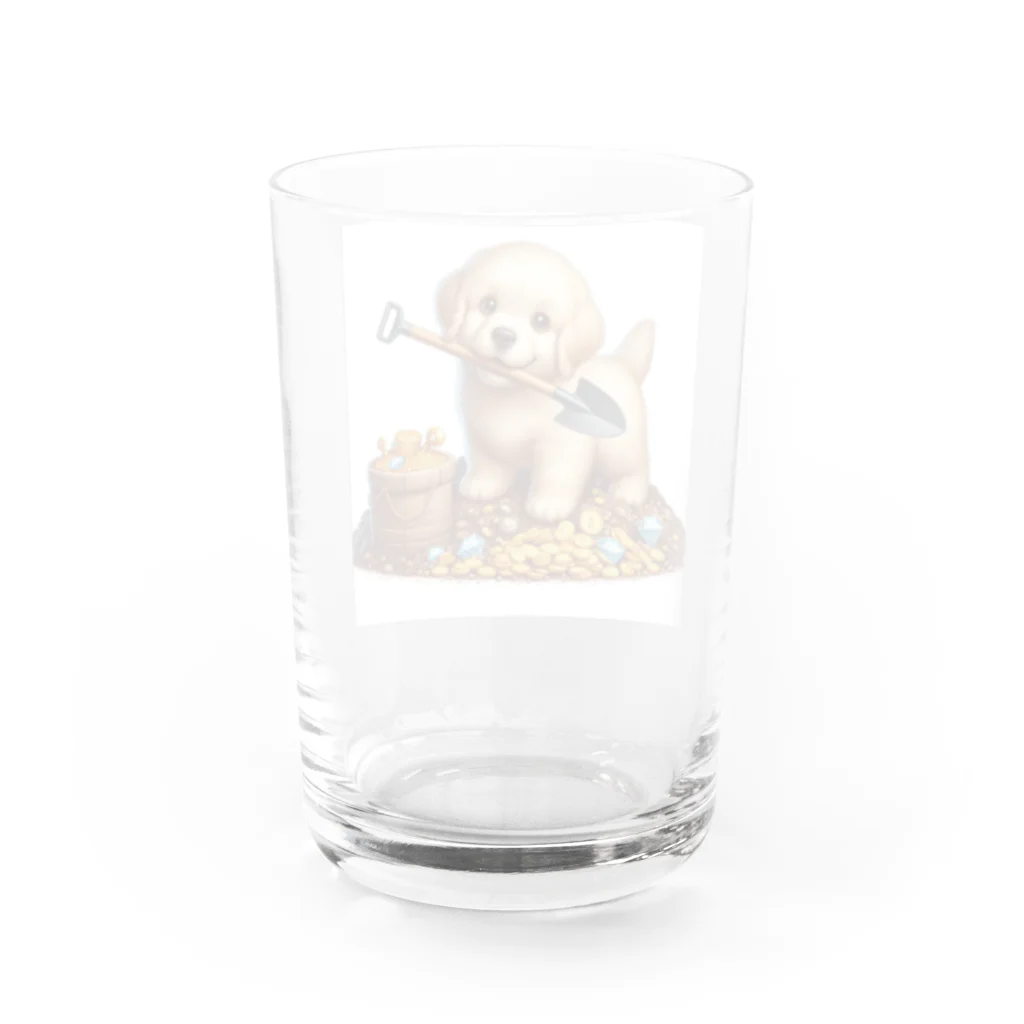 poti-collectionのoh！ポチ Water Glass :back