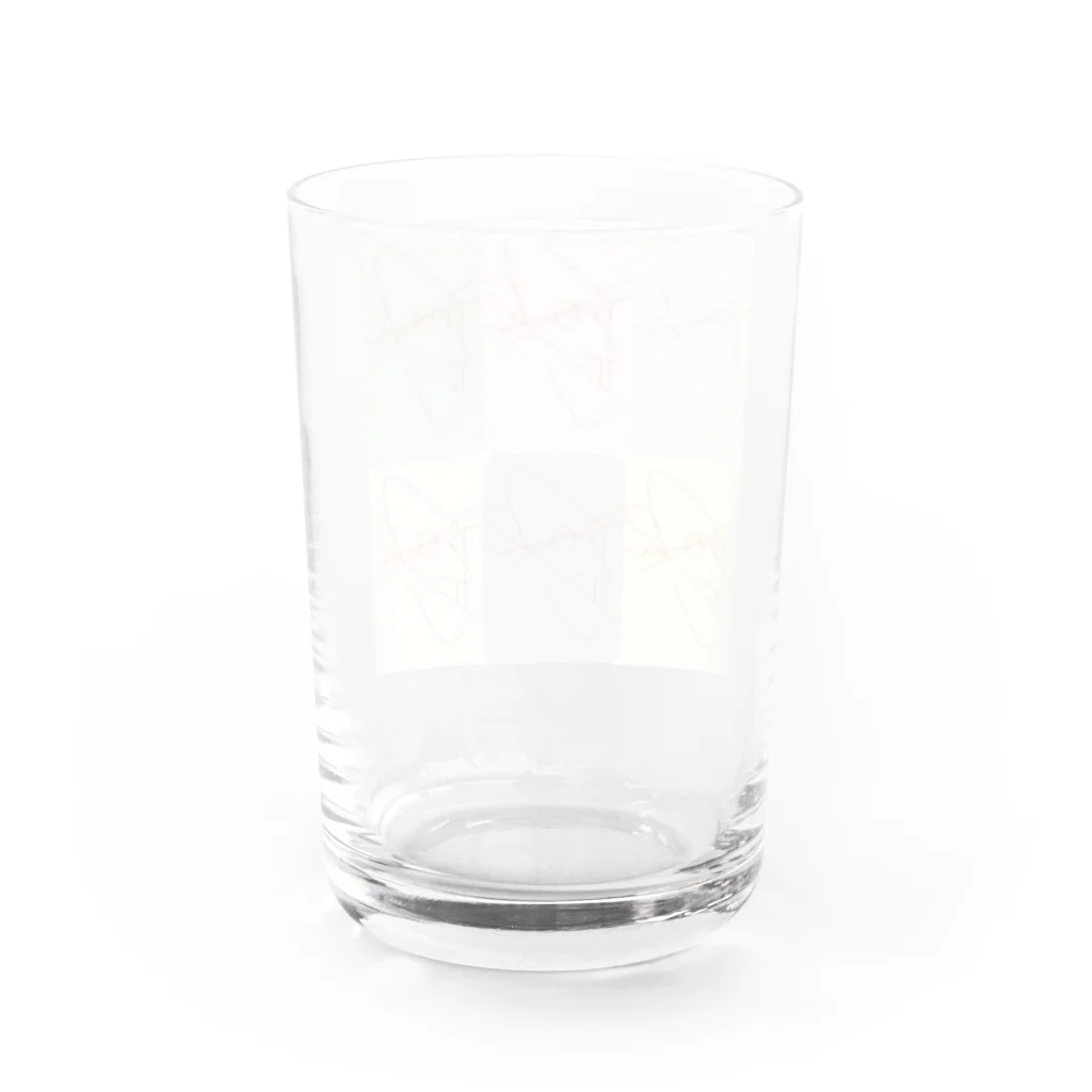 futagonoasobiのfutagonoasobi×avocado45 Water Glass :back