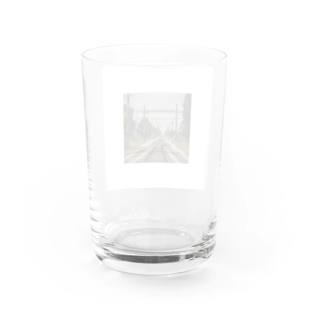 atoyuki_SHOPの鉄道レールデザイン Water Glass :back