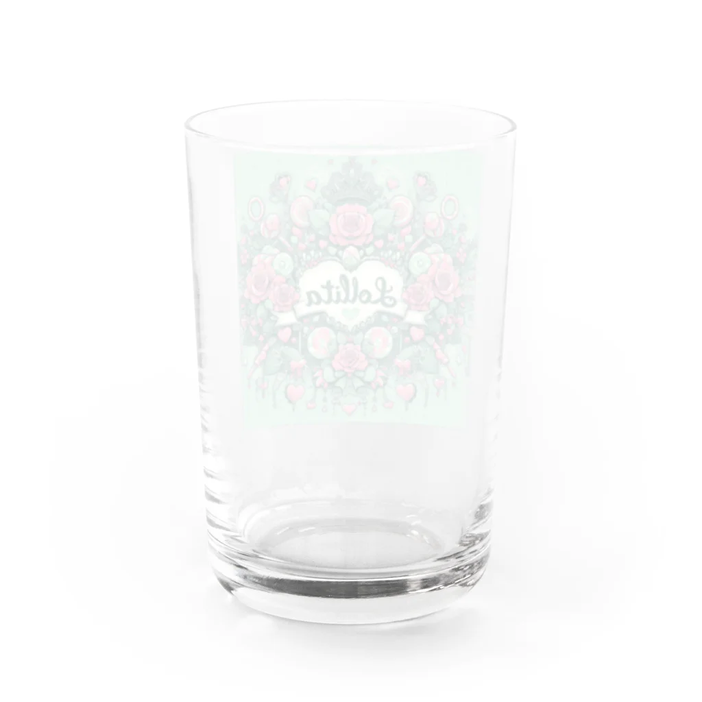 まんまるちゃんのSweet Lolita 🍭 ミントグリーン グラス反対面