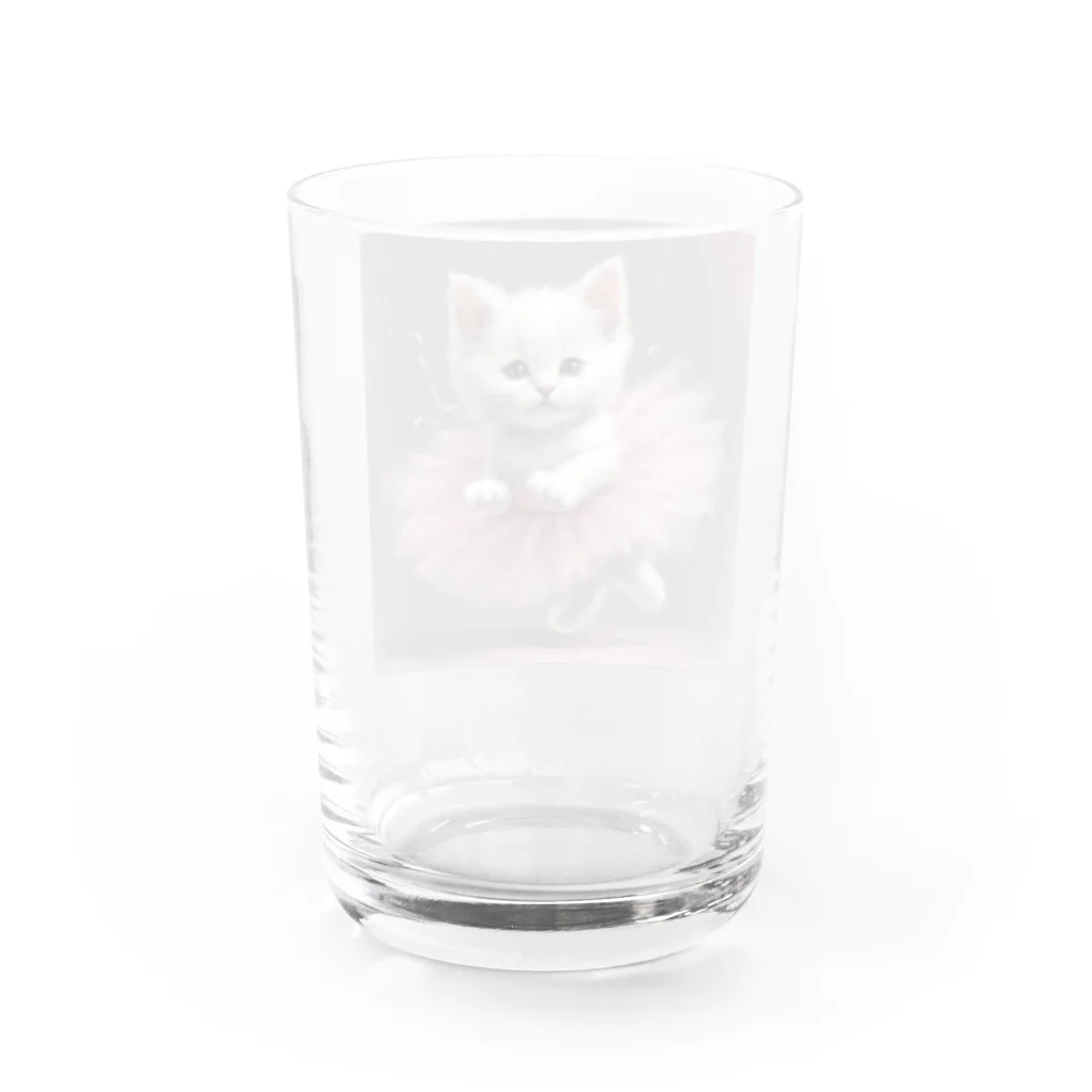 coco...のバレリーにゃ Water Glass :back