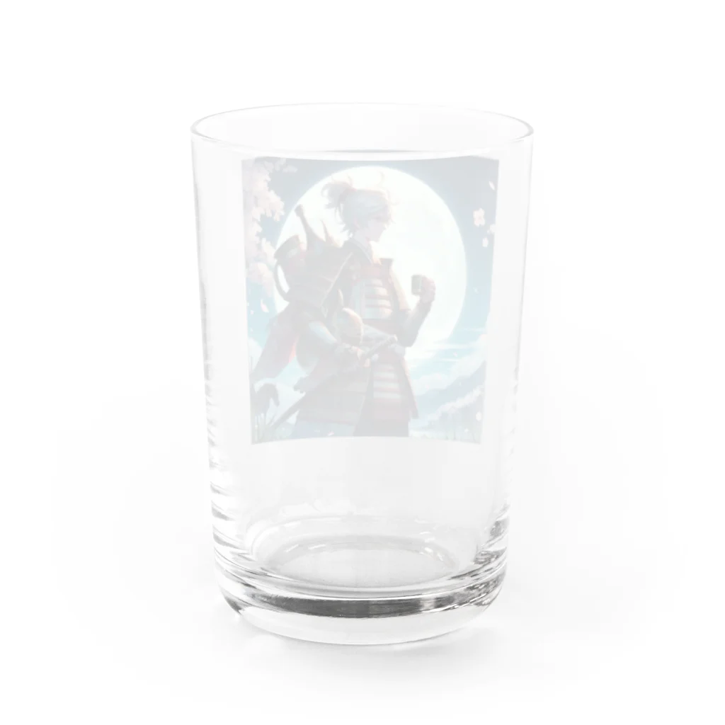 Mr_GeishaのYoung samurai Water Glass :back