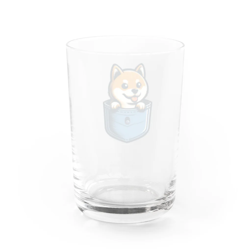 Chit-Chatのポケドッグ Water Glass :back