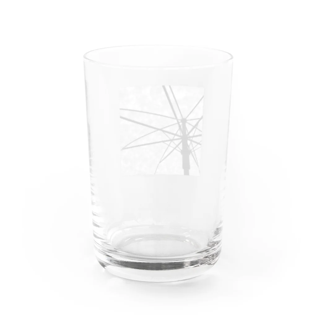 Lv.1の傘（雪） Water Glass :back