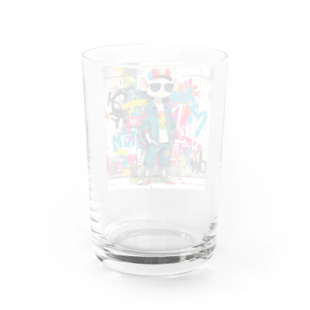 GRAFFITYのmouse-man-2 Water Glass :back