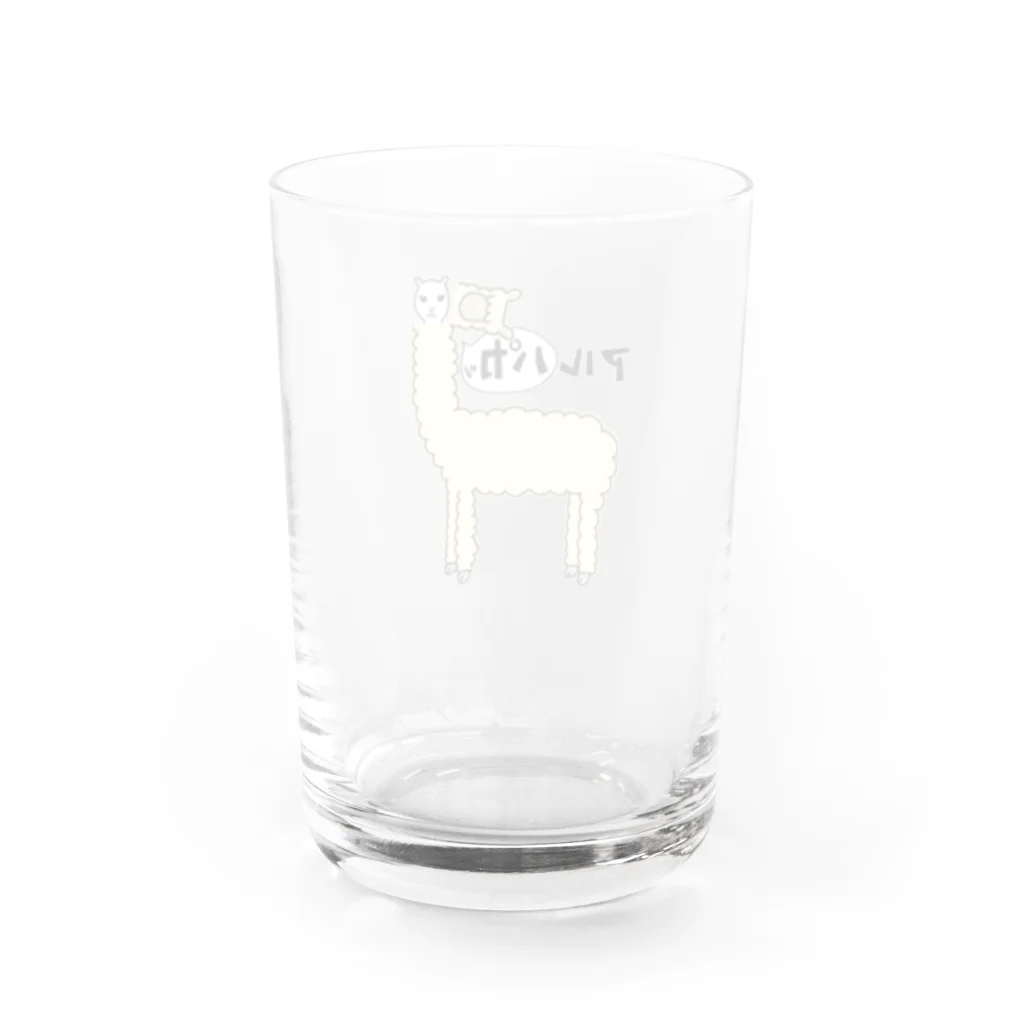 CHOSANAのアルパカ ッ Water Glass :back