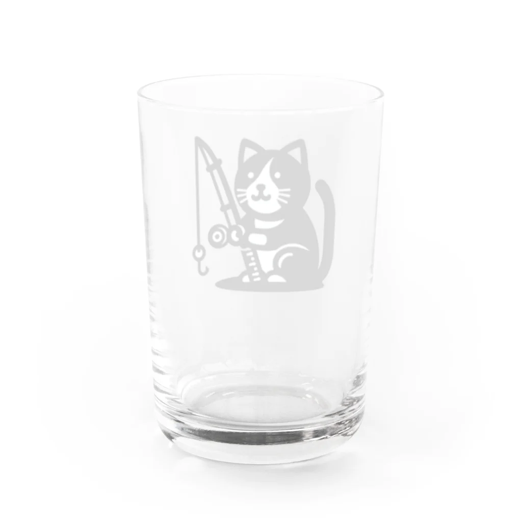 fish-man13の釣り猫 Water Glass :back