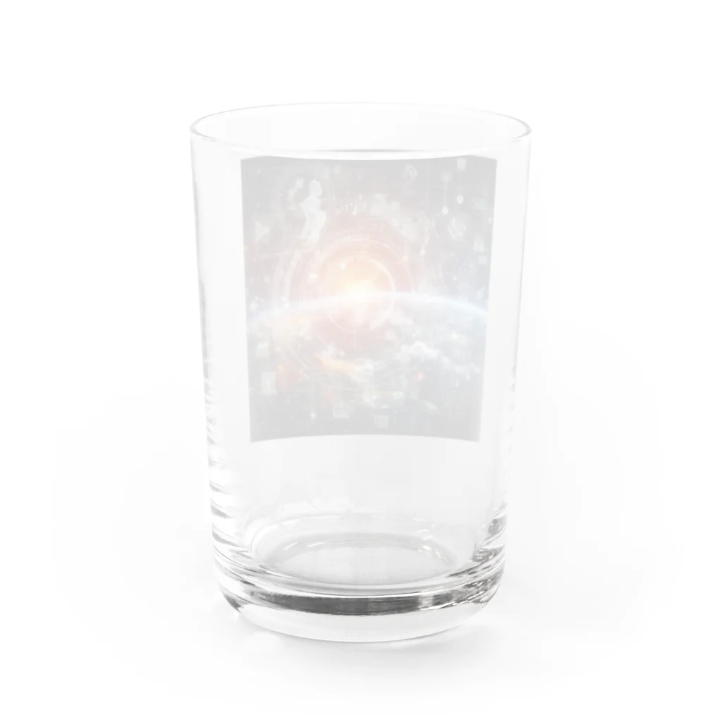 蕪式会社NEETの幾何学 Water Glass :back