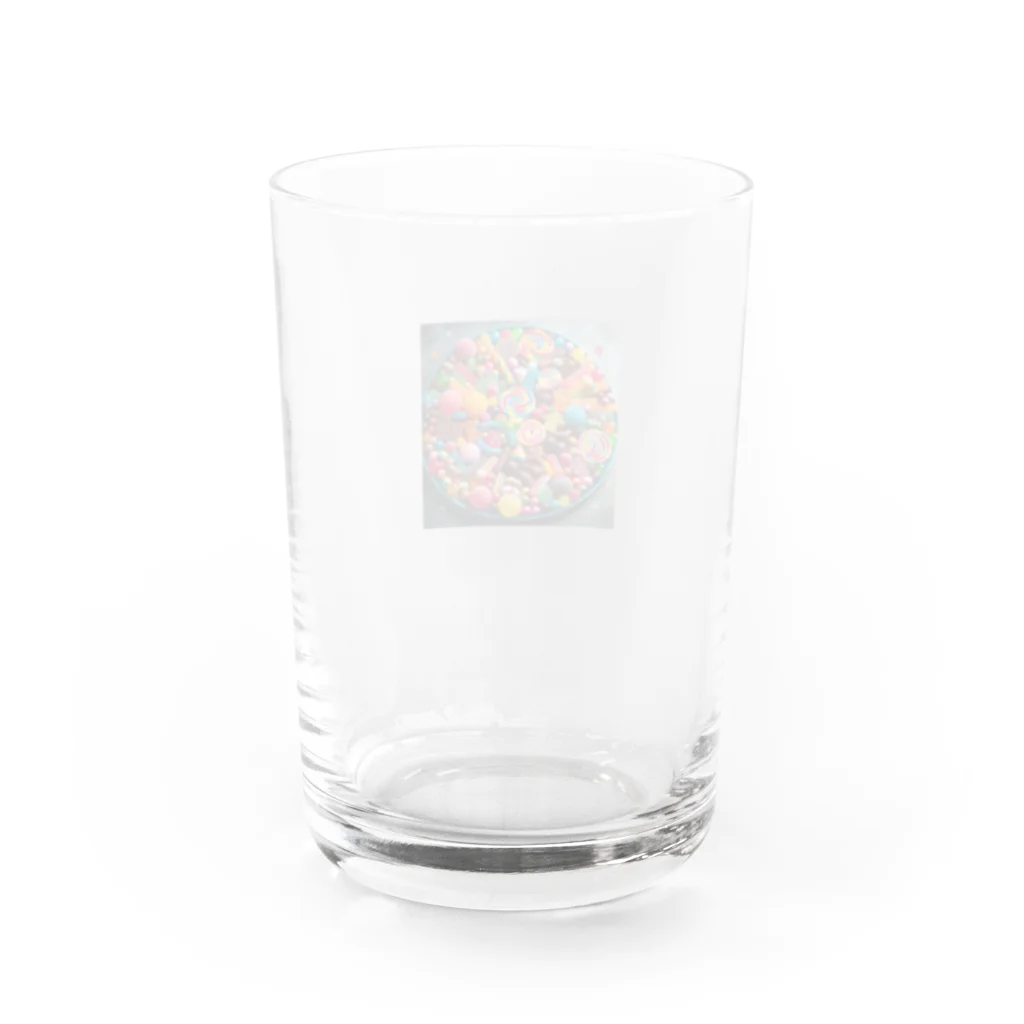 Manatomの幸せな味覚 Water Glass :back