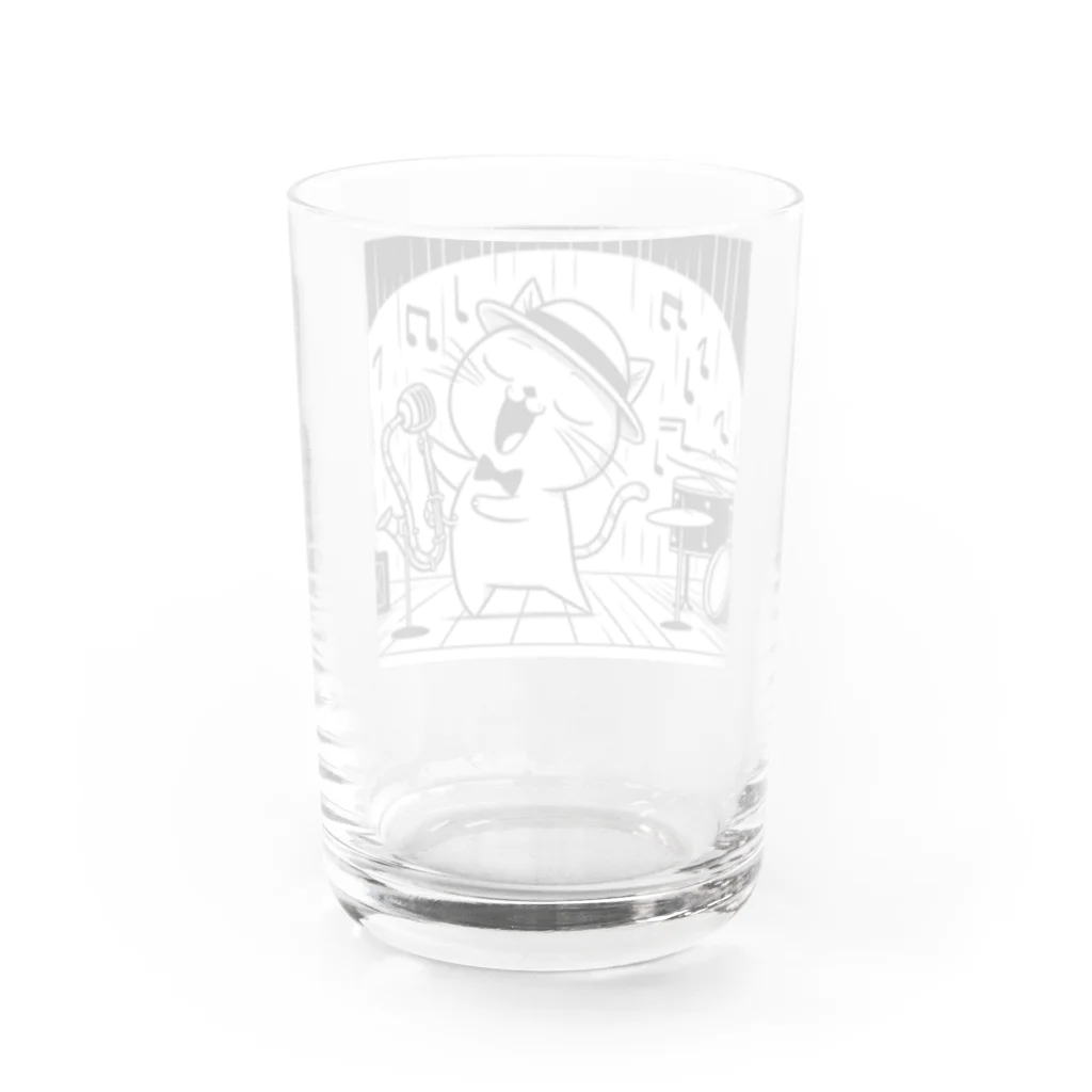 age3mのジャズボーカルキャット Water Glass :back