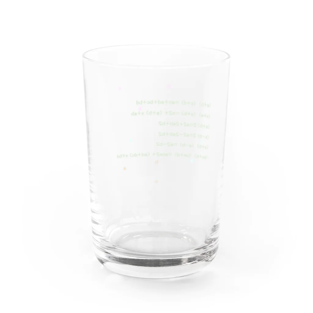 noiSutoaの効率的な因数分解に必須の公式 Water Glass :back