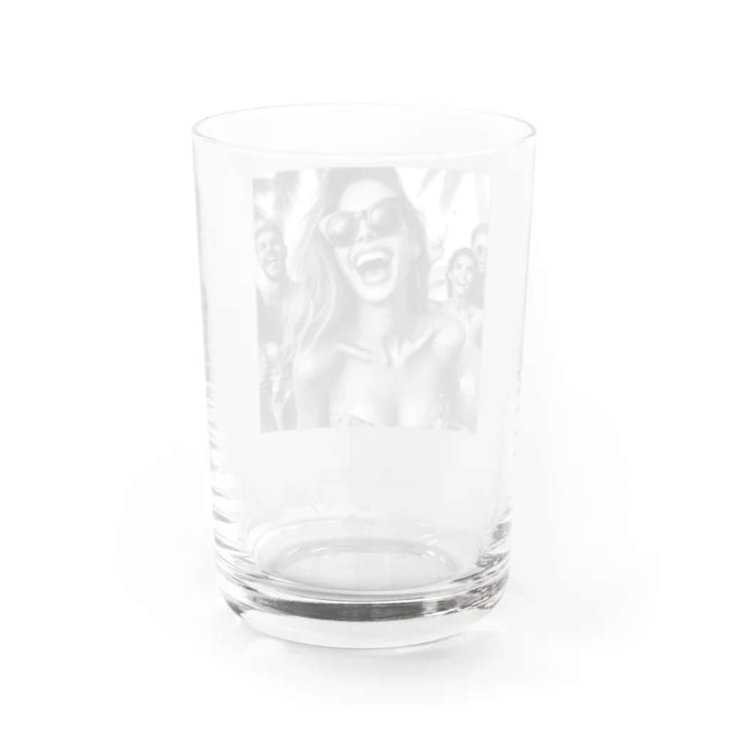 ta-bo-zuのSummer Party Water Glass :back