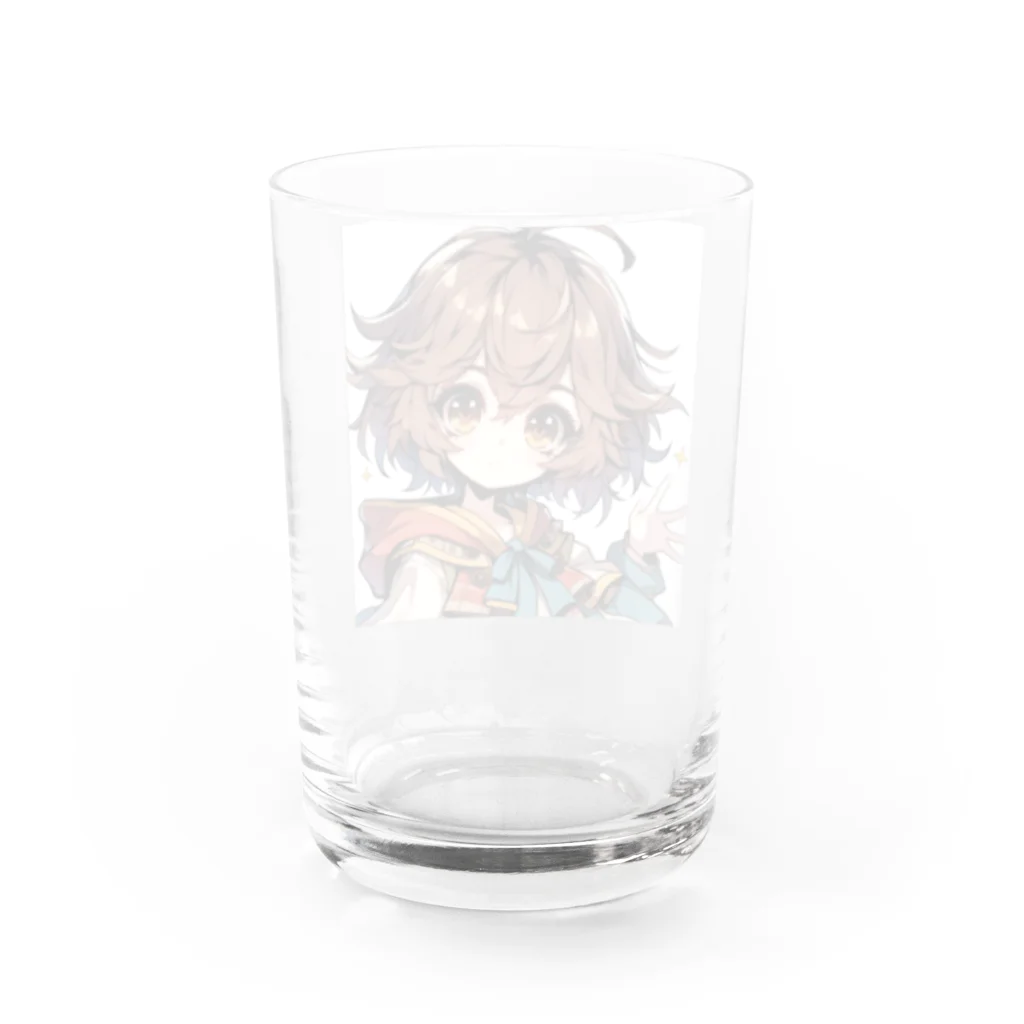 リリアのファンタジーのセーラー服のリリア Water Glass :back