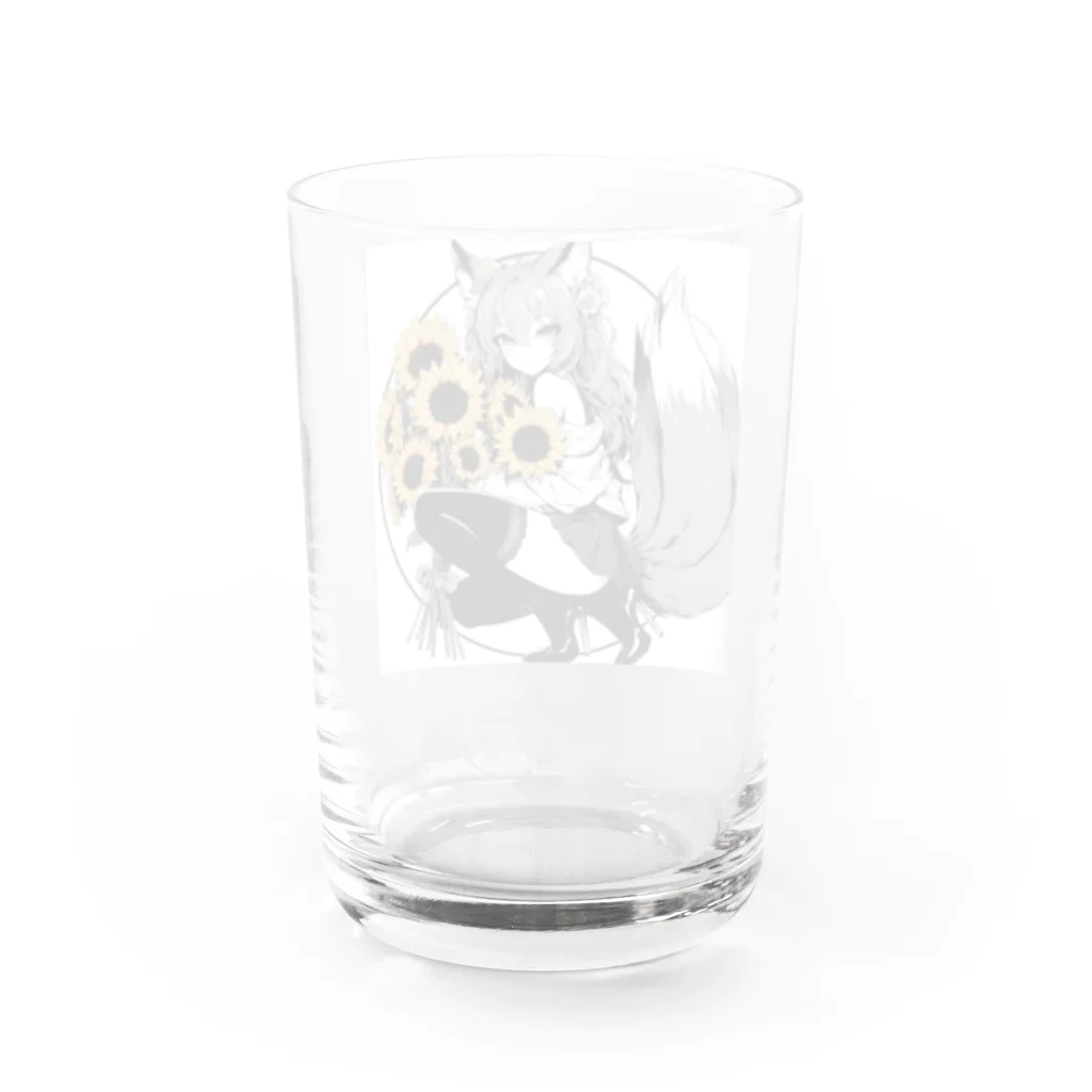 Fox_d.ogのFoxgirl.summer.3 Water Glass :back
