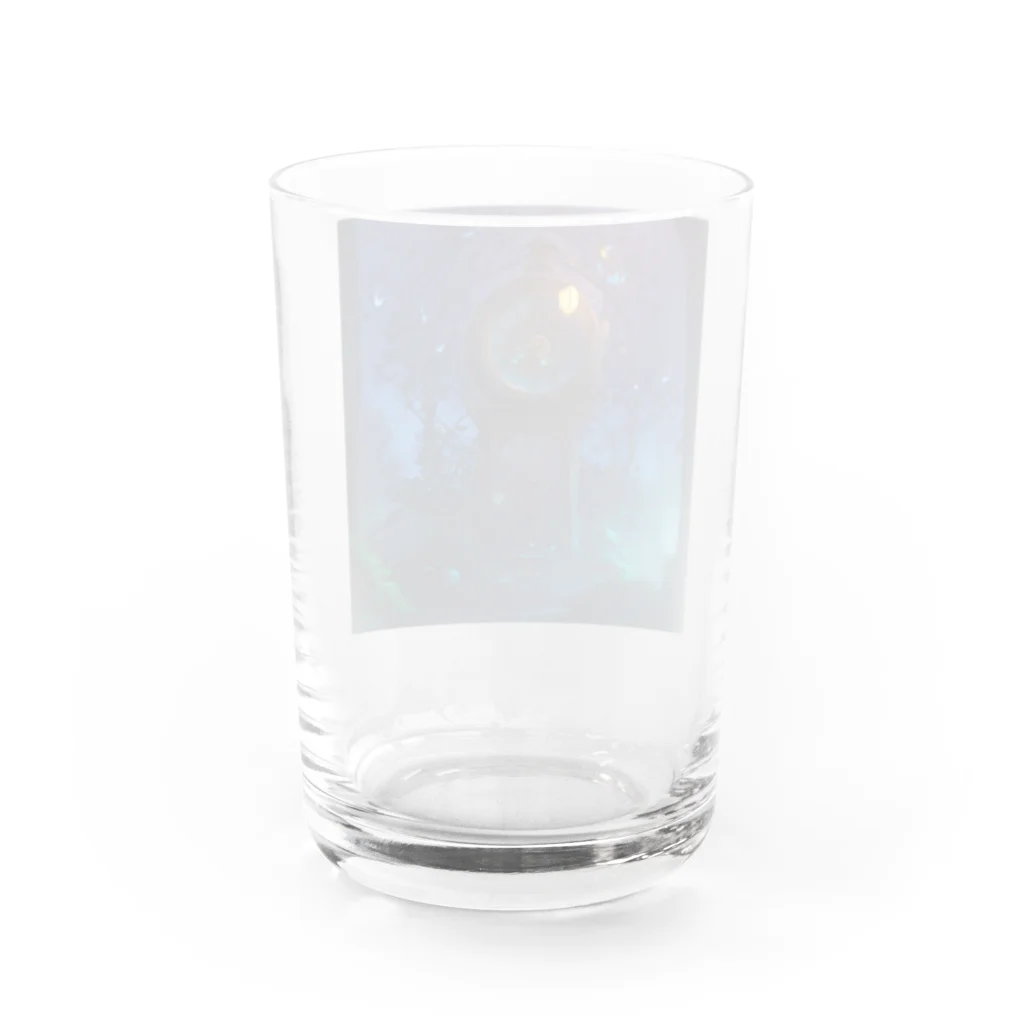 million-mindの夢幻的な時計塔 Water Glass :back