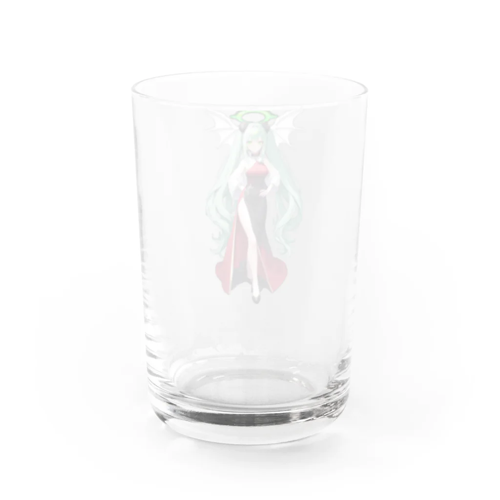 momonekokoの天使降臨 Water Glass :back