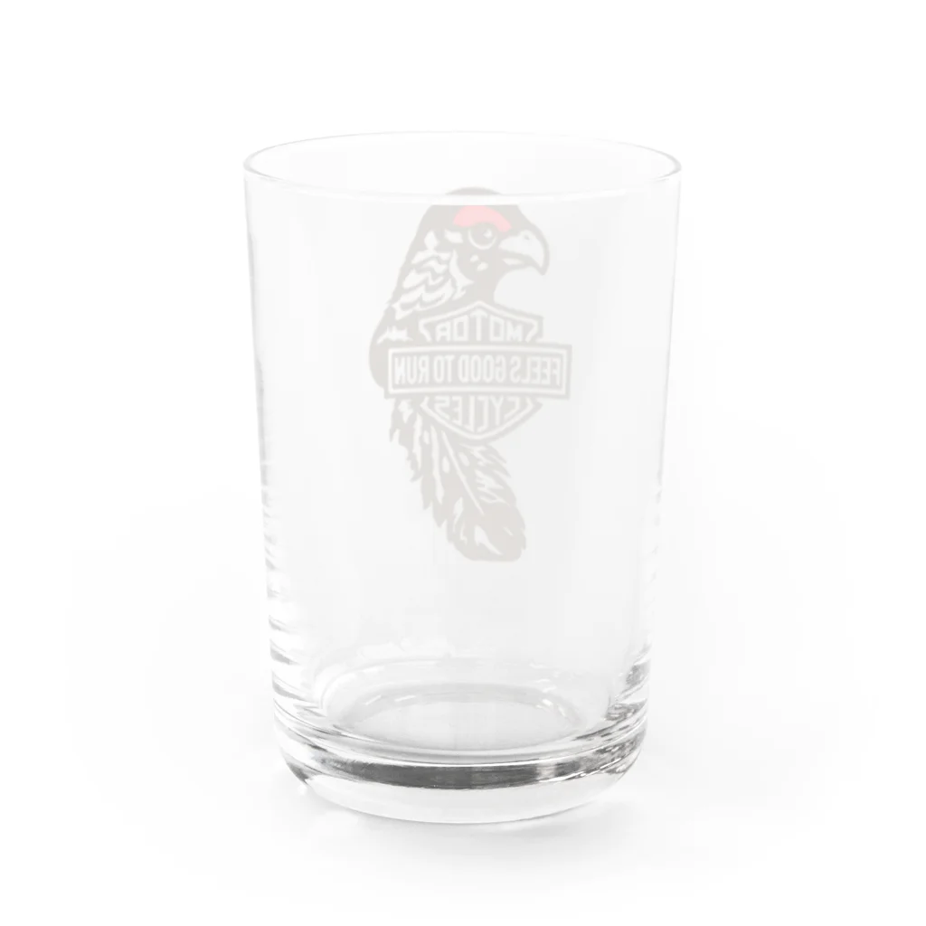 tee__csのMRT - Feels Good To Run 信州II Water Glass :back