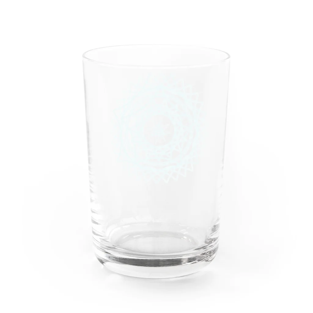 美詞の店の神聖幾何学模様風✨bl1 Water Glass :back