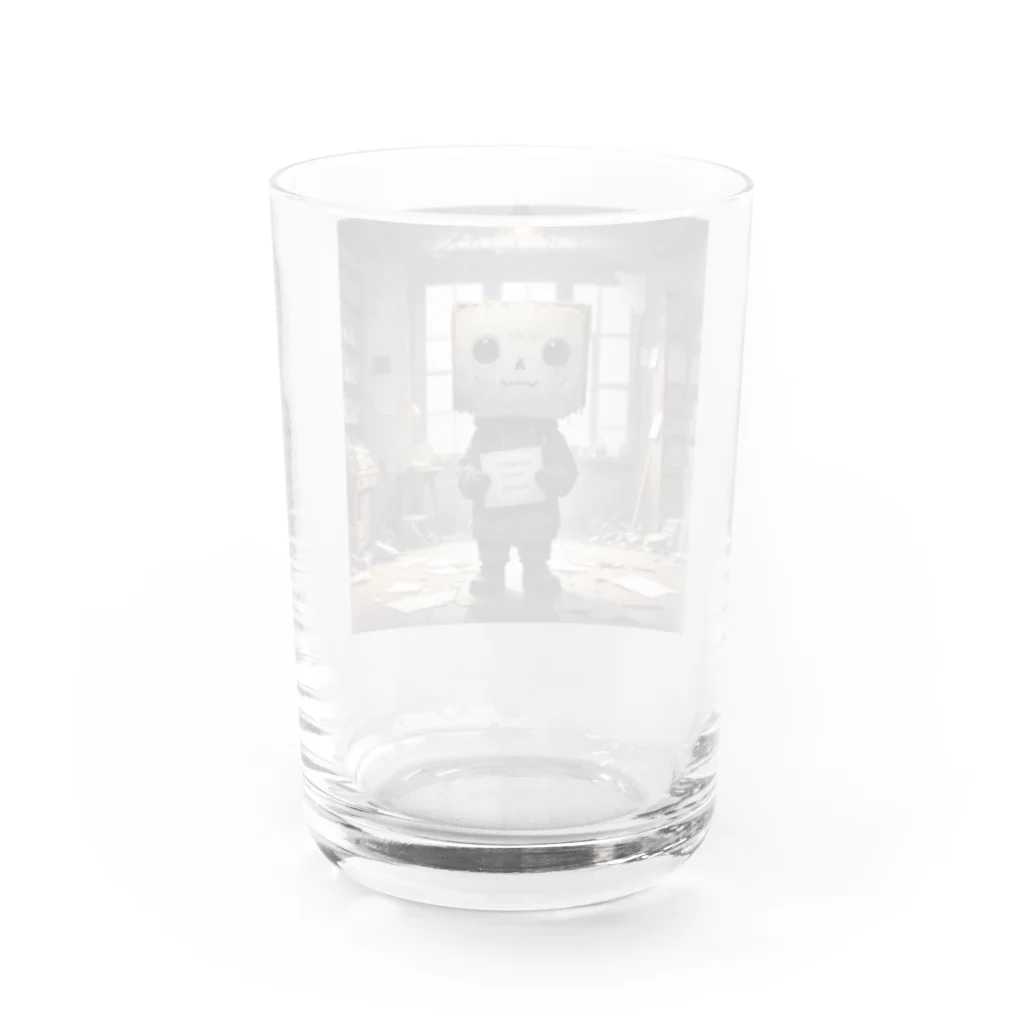 AI妖怪大図鑑のダイイングメッセージ妖怪　カサス Water Glass :back