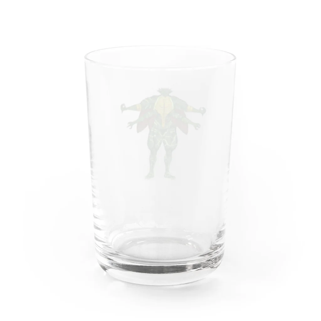 ルートプラス福島のタガメの悪魔 Water Glass :back