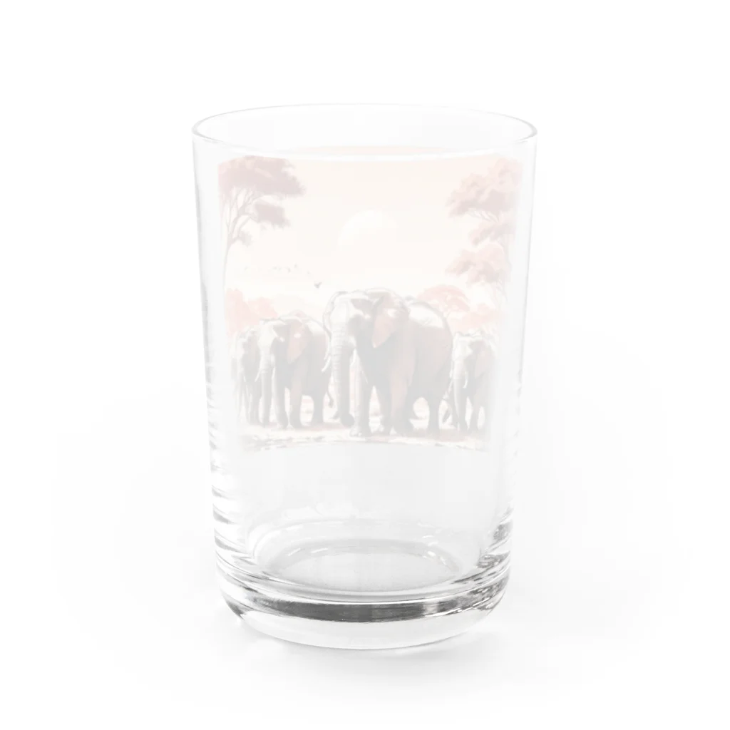 Happy_Sunny_Daysの悠久の歩み Water Glass :back