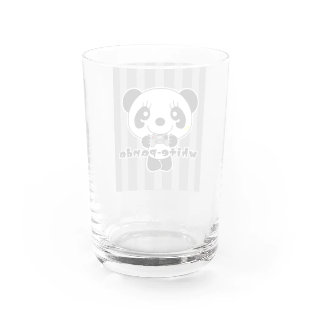 SHOP ©︎w♡p⭐︎3号店のゲーム大好きパンダくん♪ Water Glass :back