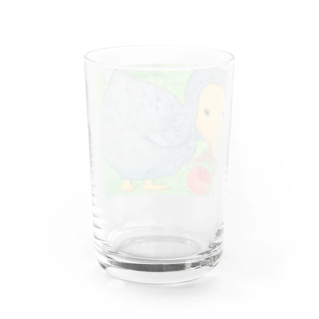 つぎのドードー Water Glass :back