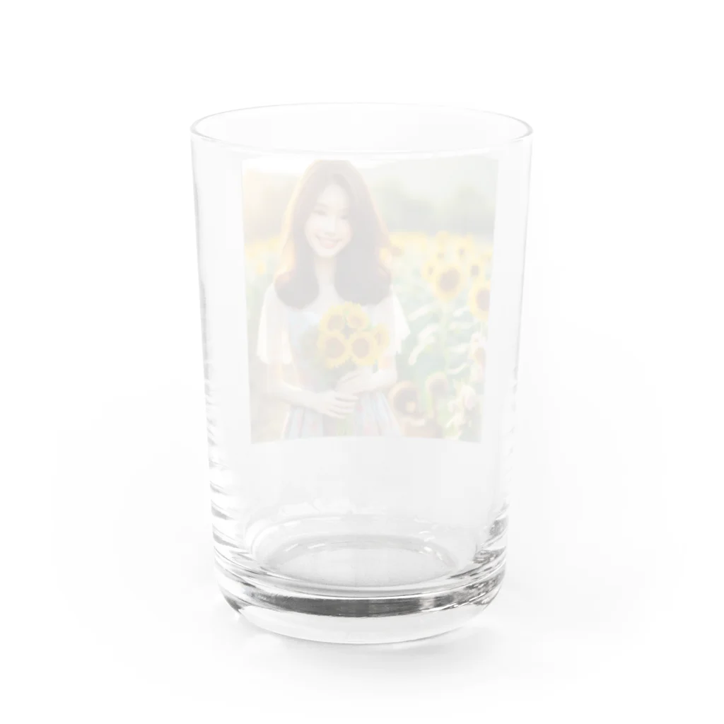 Ra168の思わず微笑んでしまう Water Glass :back