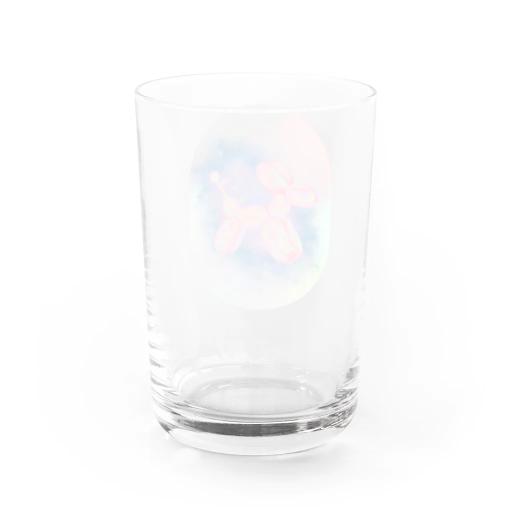 YuRaのバルーンアート Water Glass :back