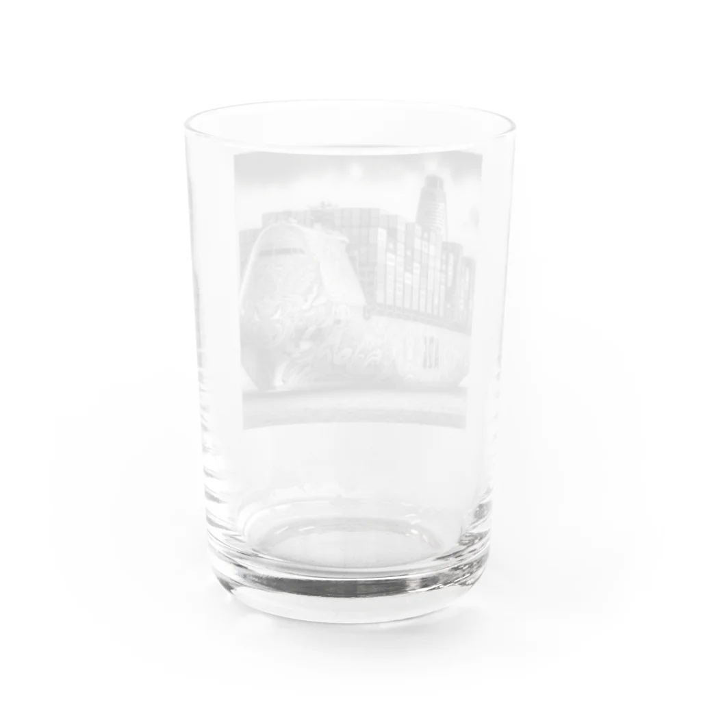 HECreaterの貨物機と貨物船融合 Water Glass :back