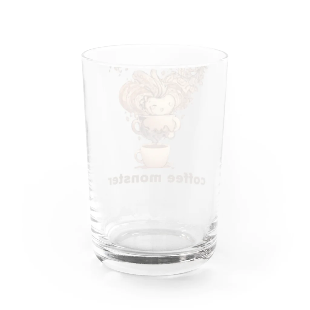 leisurely_lifeのcoffee monster Bourbon Water Glass :back