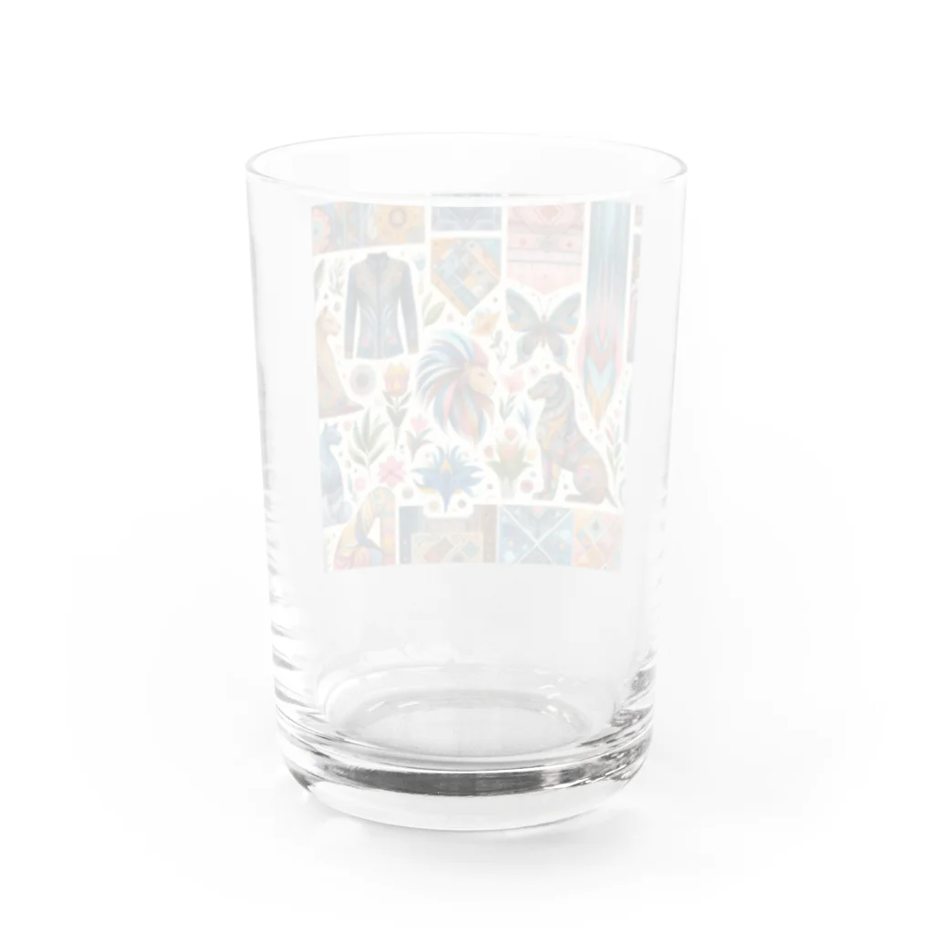 cute in cool shopの生態系とは芸術である Water Glass :back