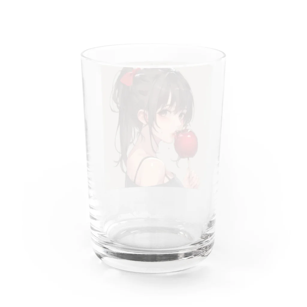 AQUAMETAVERSEのリンゴ飴娘　Tomoe bb 2712 Water Glass :back