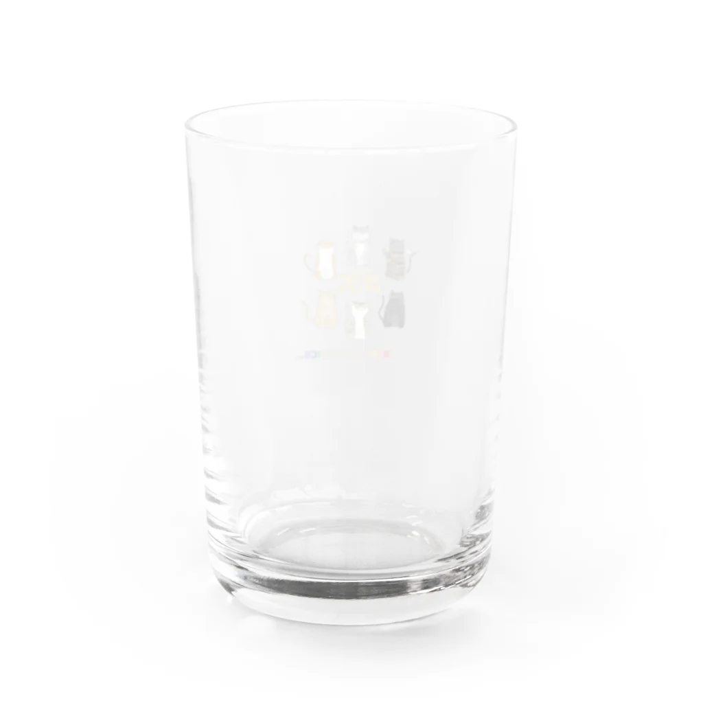 harenochinico...のNO CAT NO LIFE Water Glass :back