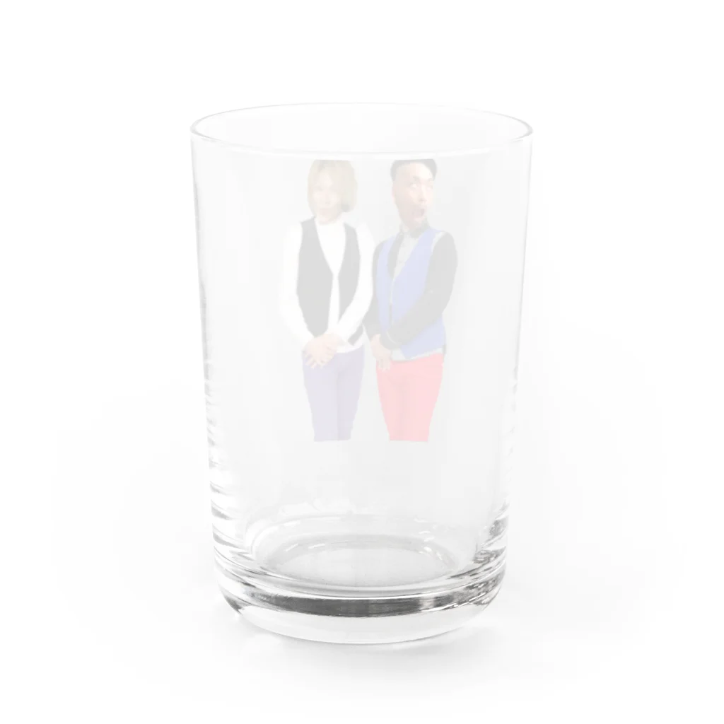 森田の2人は1つ Water Glass :back