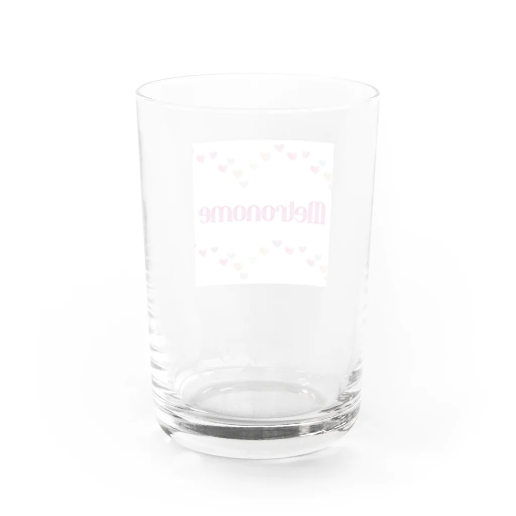 かわいい めとろん٩(๑❛ᴗ❛๑)۶   の【メトロノーム♪】かわいいの みっけ💕 Water Glass :back