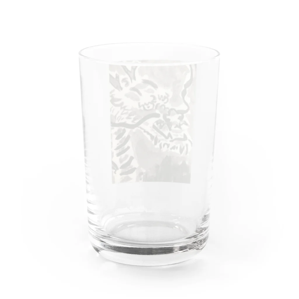 anao103の幸運の龍 Water Glass :back