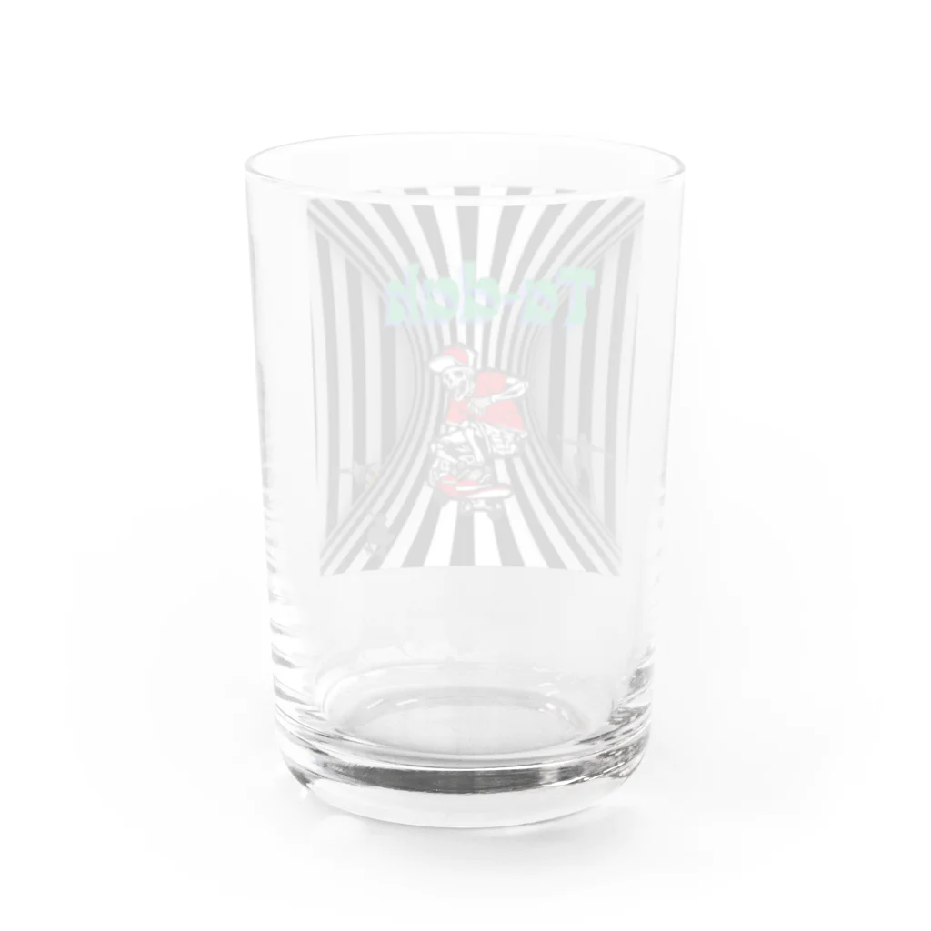 suzuringorirappaの錯覚とスケボー Water Glass :back