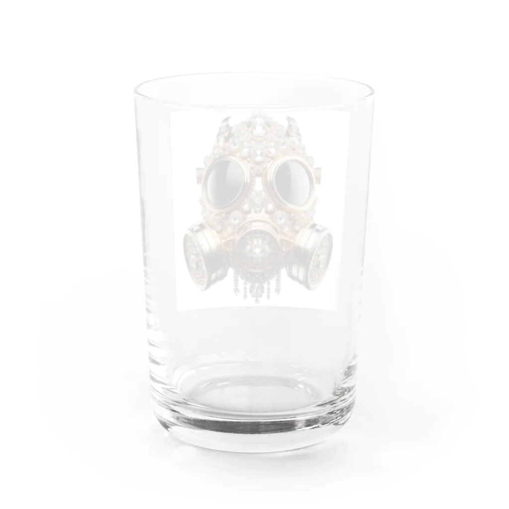 BABYLON  Channel　aiのダイヤモンドガスマスク Water Glass :back