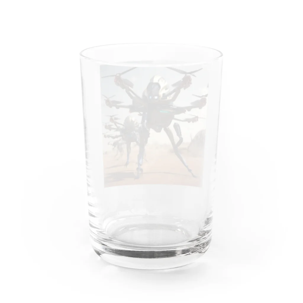 OTIRUBUTUBUTUのナヌドローン群 Water Glass :back