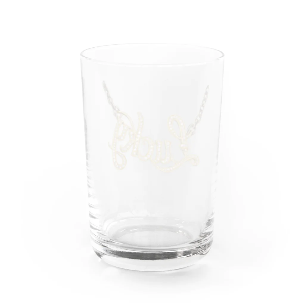 Mi-3のラッキーラッキー Water Glass :back