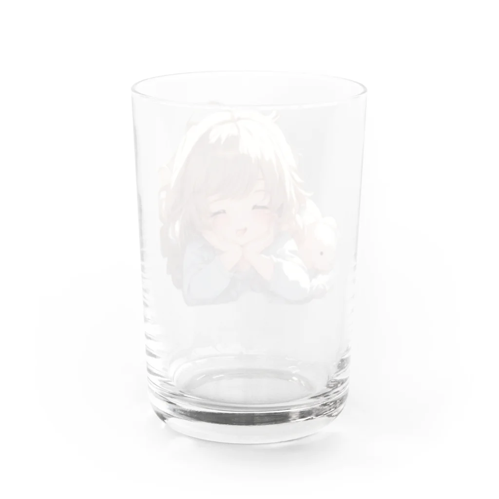 G-EICHISの眠れない夜の可愛い少女 Water Glass :back