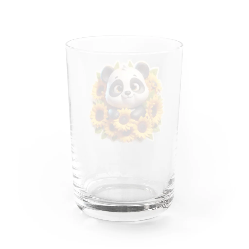 nextlevel のパンダ Water Glass :back