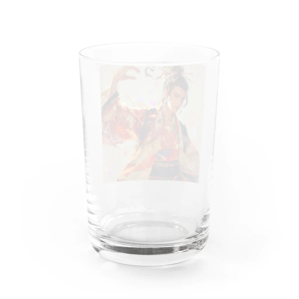 AQUAMETAVERSEの戦国レイブ　Tomoe bb 2712 Water Glass :back
